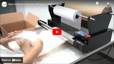 Comment distribuer le coussin en papier Honeycomb plus rapidement