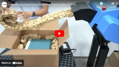 Vidéo du tutoriel LockedPaper Paper Coussin Machine de LP-C1