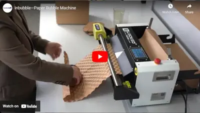 Machine à bulles de papier