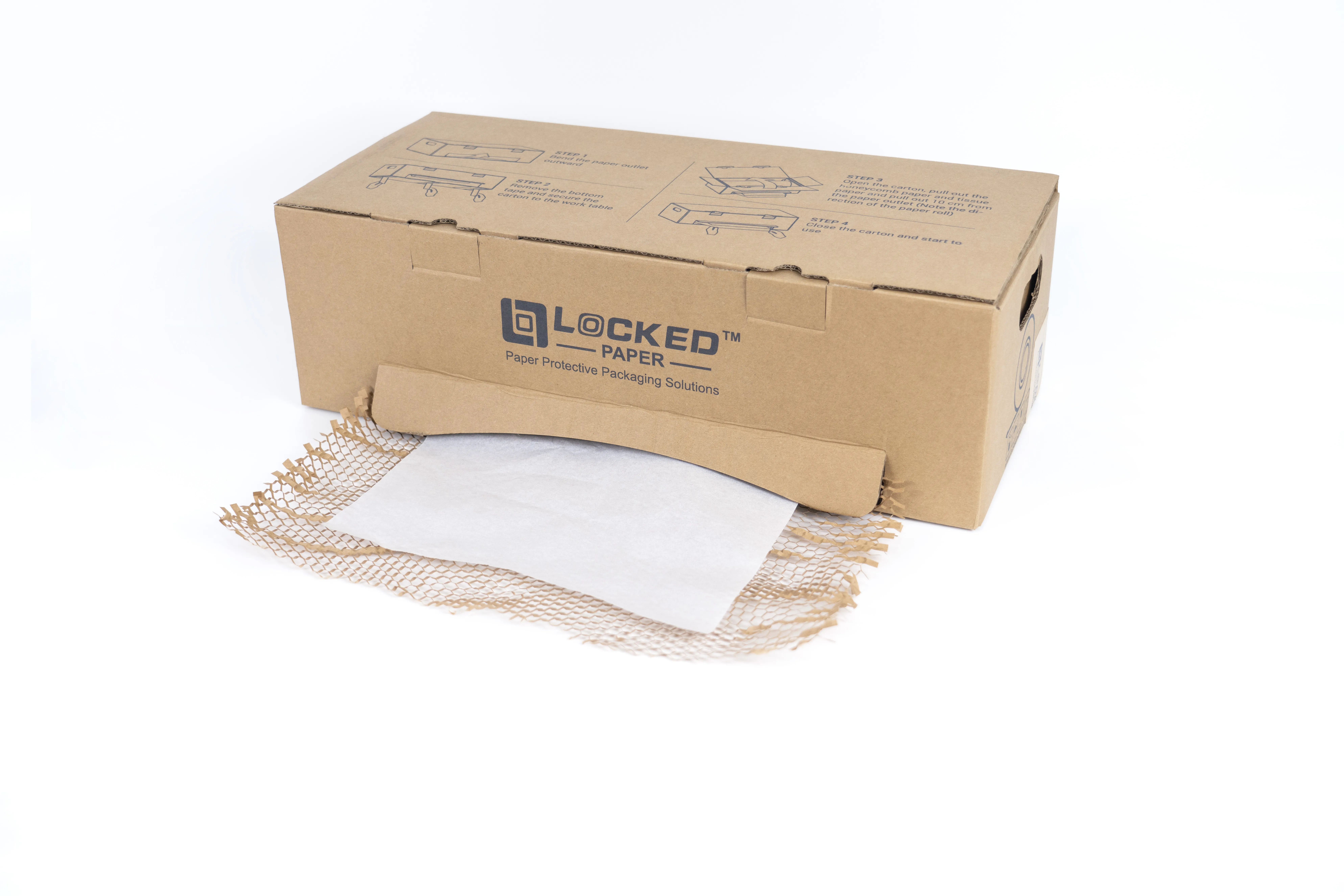 Distributeur manuel Handex/FlowFill/TubeFill de papier d'emballage/de calage