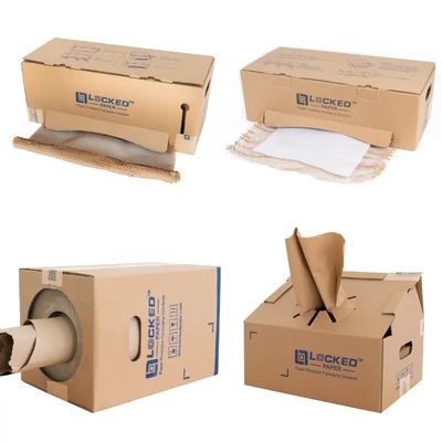 Distributeur manuel Handex/FlowFill/TubeFill de papier d'emballage/de calage